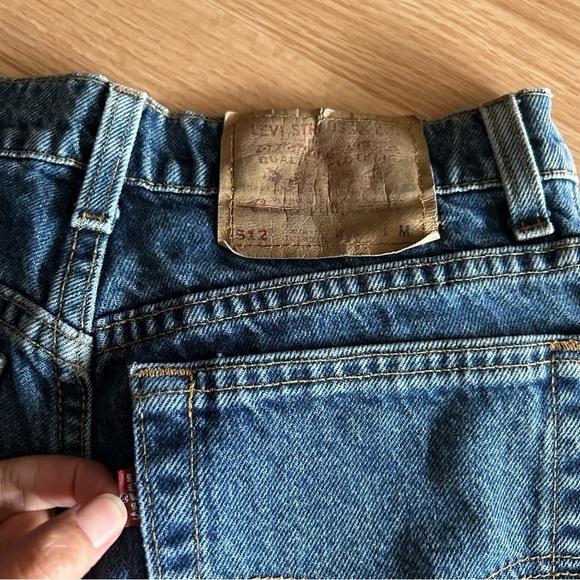 Vintage Levi’s 512 Slim Fit Tapered Leg Jeans Women’s 11 Medium - Picture 6 of 12